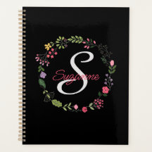 Wildblumen Schwarzer Blumen Personalisiert Mit Mon