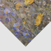 Wildblumen Seidenpapier (Detail)