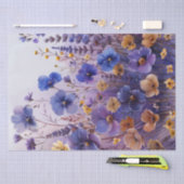 Wildblumen Seidenpapier (Handwerk)