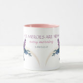 Wildblumen Seine Barmherzigkeit sind neue Christli Tasse (Zentrum)