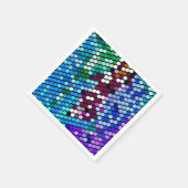 WILDBLUMEN SERVIETTE (Ecke)