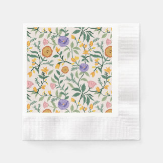Wildblumen Serviette