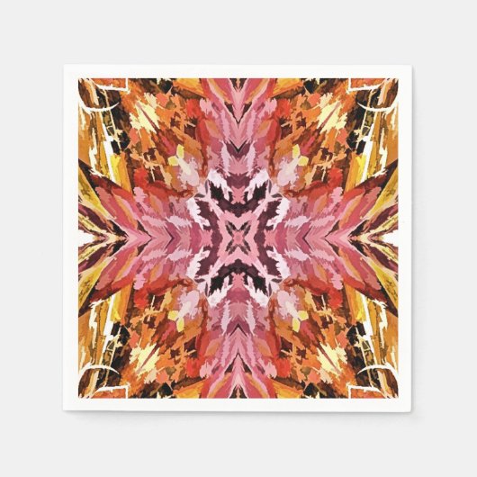 WILDBLUMEN SERVIETTE (Vorderseite)