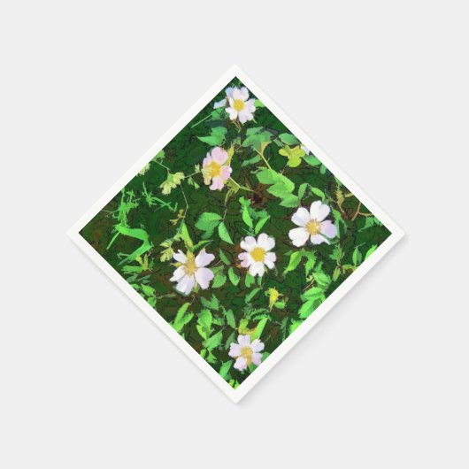 WILDBLUMEN SERVIETTE (Ecke)