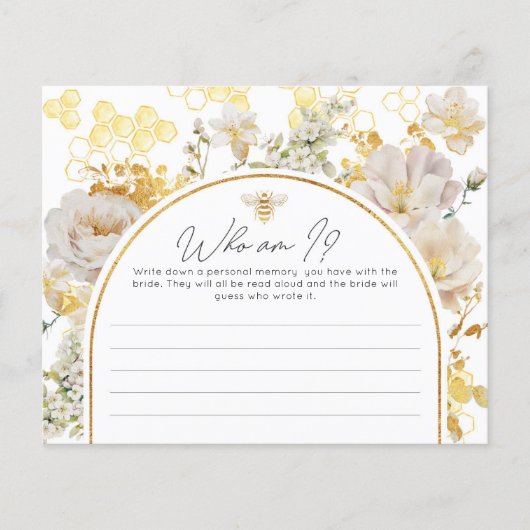 Wildblumen sind Wer bin ich Brautparty (Vorderseite)