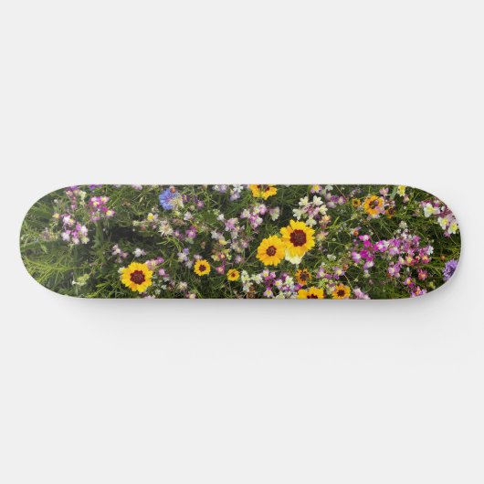 Wildblumen Skateboard (Horizontal)
