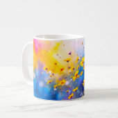 Wildblumen Sommer Kaffeetasse (Vorderseite Links)