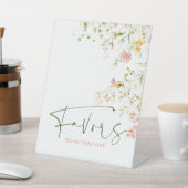 Wildblumen Sommer-Wiese-Favoriten-Zeichen Sockelschild (In SItu)