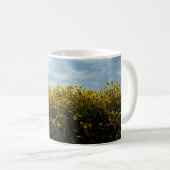 Wildblumen Sonnenblumen Kaffeetasse (VorderseiteRechts)