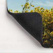 Wildblumen Sonnenblumen Mousepad (Ecke)