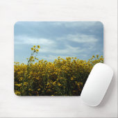 Wildblumen Sonnenblumen Mousepad (Mit Mouse)