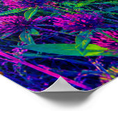 Wildblumen Spannung Poster (Ecke)