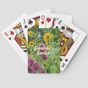 Wildblumen Spielkarte