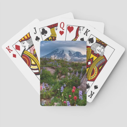 Wildblumen Spielkarten (Rückseite)
