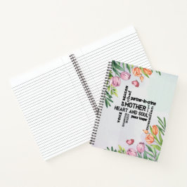 Wildblumen - Spiralhefte Notizblock