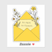 Wildblumen Sticker für Inspiration (Blatt)