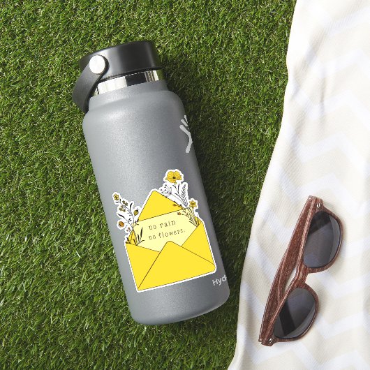 Wildblumen Sticker für Inspiration (HydroFlask Insitu)
