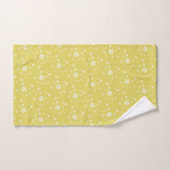 Wildblumen Summer Yellow Daisy Pattern Badhandtuch Set (Handtuch)