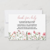 Wildblumen Sun Blume Babyduschkabine RSVP Karte (Vorderseite)