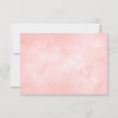 Wildblumen Sun Blume Babyduschkabine RSVP Karte (Rückseite)