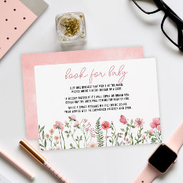 Wildblumen Sun Blume Babyduschkabine RSVP Karte