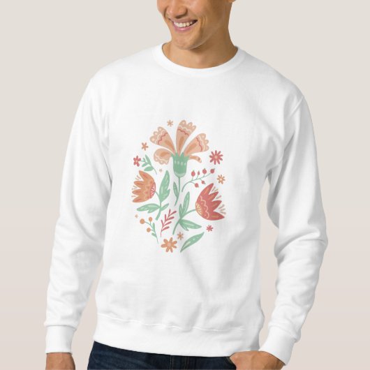 Wildblumen Sweatshirt (Vorderseite)