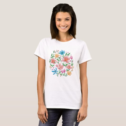 Wildblumen T-Shirt (Vorne ganz)