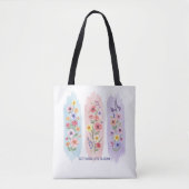 Wildblumen Tasche (Vorderseite)