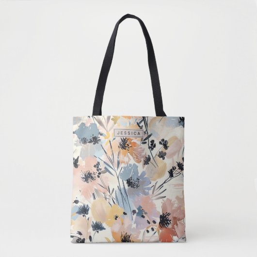 Wildblumen Tasche (Vorderseite)