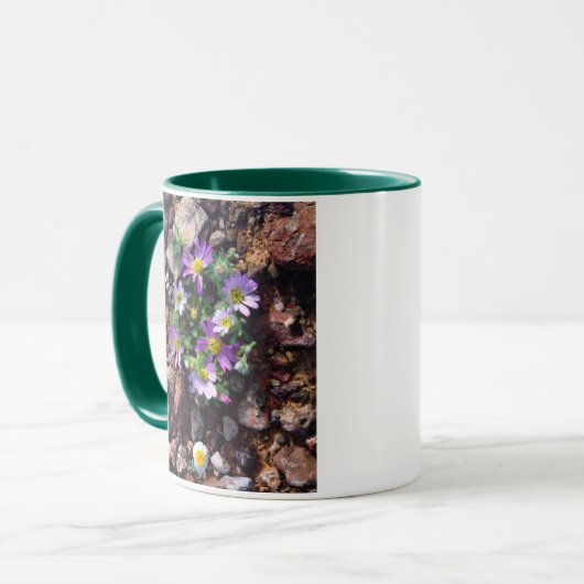 Wildblumen Tasse (Vorderseite Links)