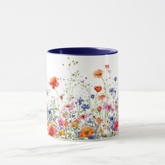 Wildblumen Tasse (Zentrum)