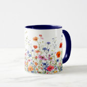 Wildblumen Tasse (VorderseiteRechts)