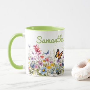 Wildblumen Tasse