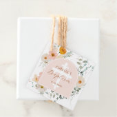 Wildblumen Taufe Geschenkanhänger (Beispiel)