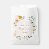 Wildblumen Taufe Geschenktütchen (Vorderseite)