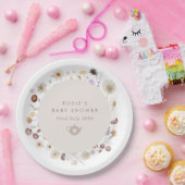 Wildblumen-Teeparty-Baby-Party Pappteller (Party)