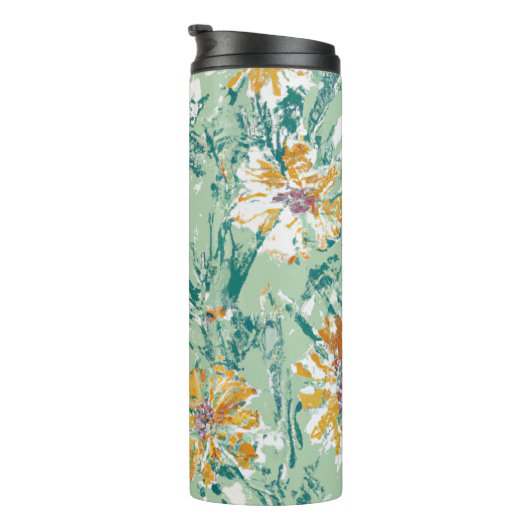 Wildblumen Thermosbecher (Nach rechts gedreht)