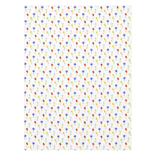 Wildblumen Tischdecke (Vorderseite)