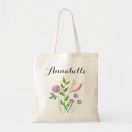 Wildblumen Tragetasche