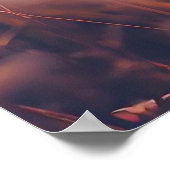 Wildblumen-Traumlandschaft Poster (Ecke)