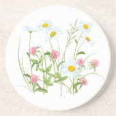 Wildblumen trinken Untersetzer (Vorne)