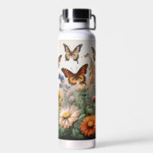 Wildblumen Trinkflasche (Rückseite)