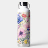 Wildblumen Trinkflasche (Vorderseite)