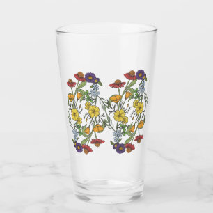Wildblumen Tumnler Glas