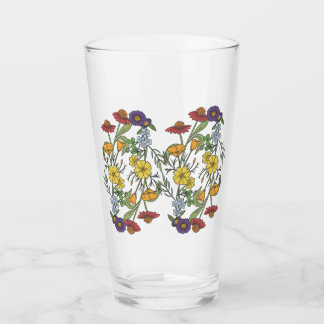 Wildblumen Tumnler Glas