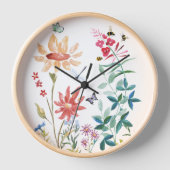 Wildblumen Uhr (Vorderseite)