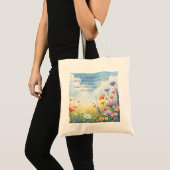 Wildblumen und Angebote Tragetasche (Vorderseite (Produkt))