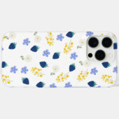 Wildblumen- und Brombeer-Blumenmuster Case-Mate iPhone Hülle (Rückseite (Horizontal))