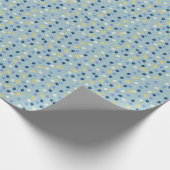 Wildblumen- und Brombeer-Blumenmuster Geschenkpapier (Ecke)