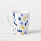 Wildblumen- und Brombeer-Blumenmuster Milchtasse (Linke Ecke)